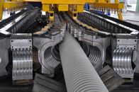 チンタオの単一の壁の波形の管の生産ライン、波形の管の放出の機械類