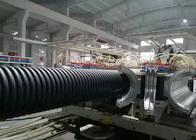 PeのHdpeポリ塩化ビニールの単一の二重壁の波形の管の放出機械生産ライン