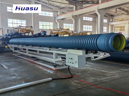 High-Efficiency PVC Pipe Extrusion Machine with 32-1600mm Pipe Diameter 60-2000kg/h Capacity and Siemens PLC System