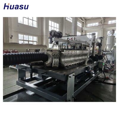 HDPE PVC Cable Conduit Making Machine, Servo Haul-off For Consistent Pipe Wall Thickness