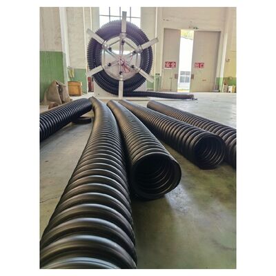 High Speed Automatic And Computerized HDPE Corrugated Pipe Making Machine For 32mm - 1600mm Pipe Diameter