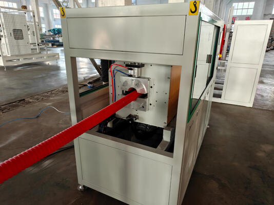 Water Cooling Single Wall Corrugated Pipe Extrusion Line with 400-1000 Capacity and Automatic Corrugation
