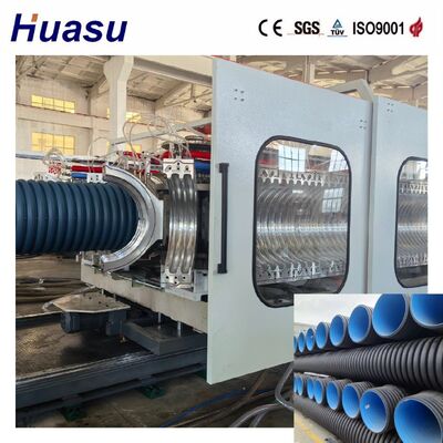 PLC Control Double Wall Corrugated Pipe Extrusion Line with 32-1600mm Diameter for High Productivity