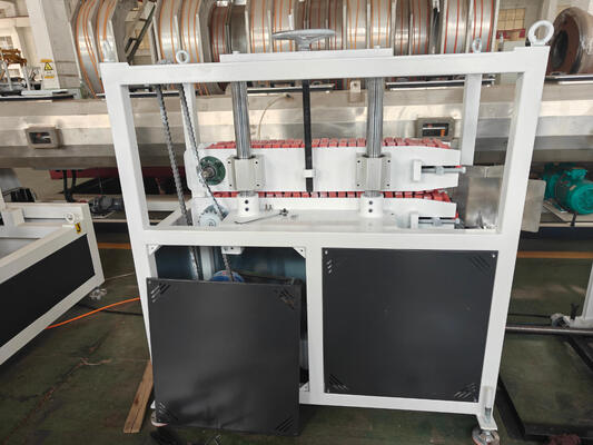 PLC Control Spiral Pipe Extrusion Line Handling Pipe Size 40-4000mm and Pipe Shape With Customer Needs Sample Or Drawing