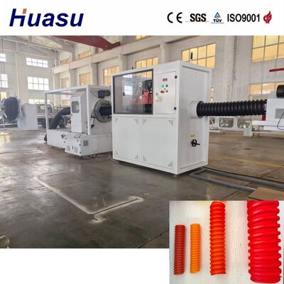 PE HDPE PP PVC MPP Spiral Corrugated Pipe Extrusion Line Extruder 200-1000kg/h Fully Automatic 32mm-2000mm