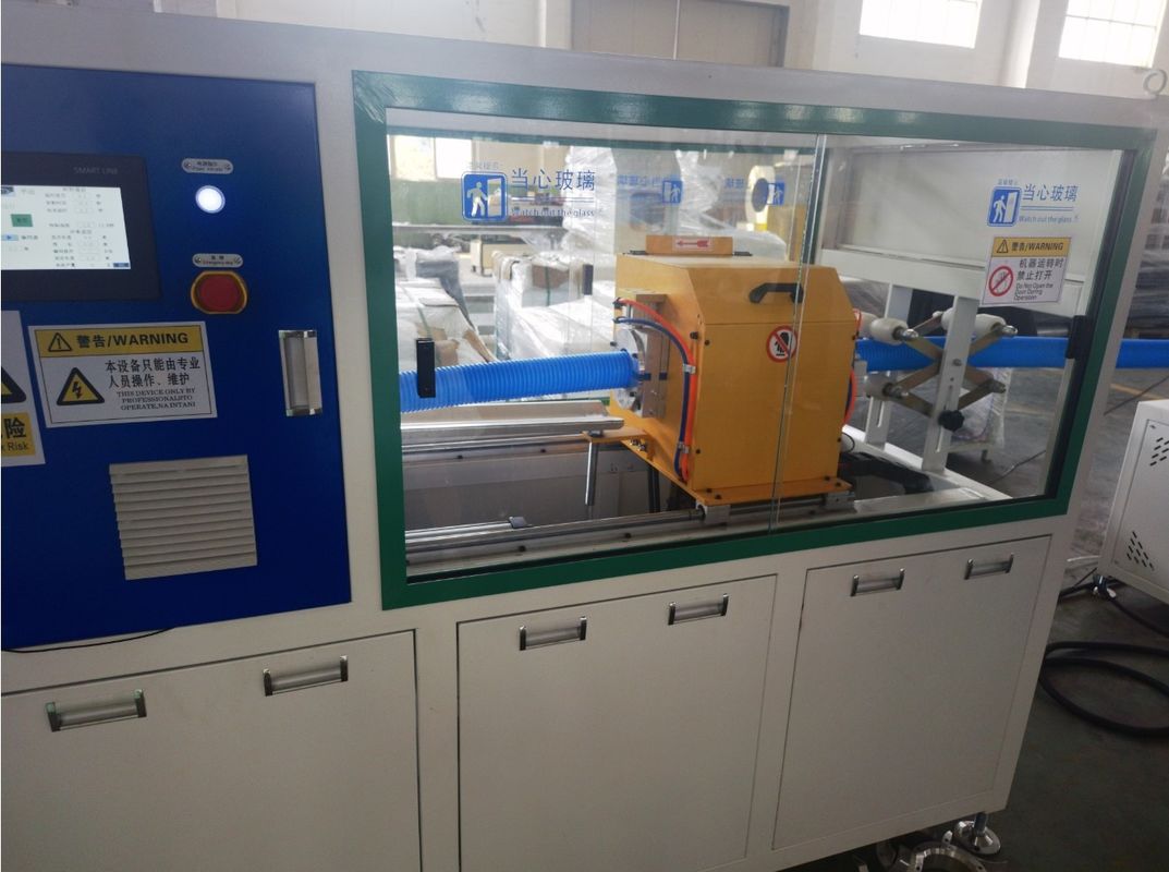 63 - 110 PE PP HDPE PVC シングル・ダブル・ウォール・ゴロゴロパイプ製造機械