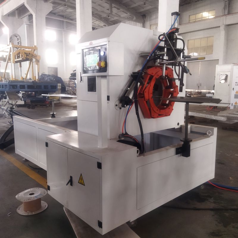 自動ダブルウォール波紋パイプエクストルージョンライン シエメンズモーターとPLC制御システムで 8-15Kg/hの生産