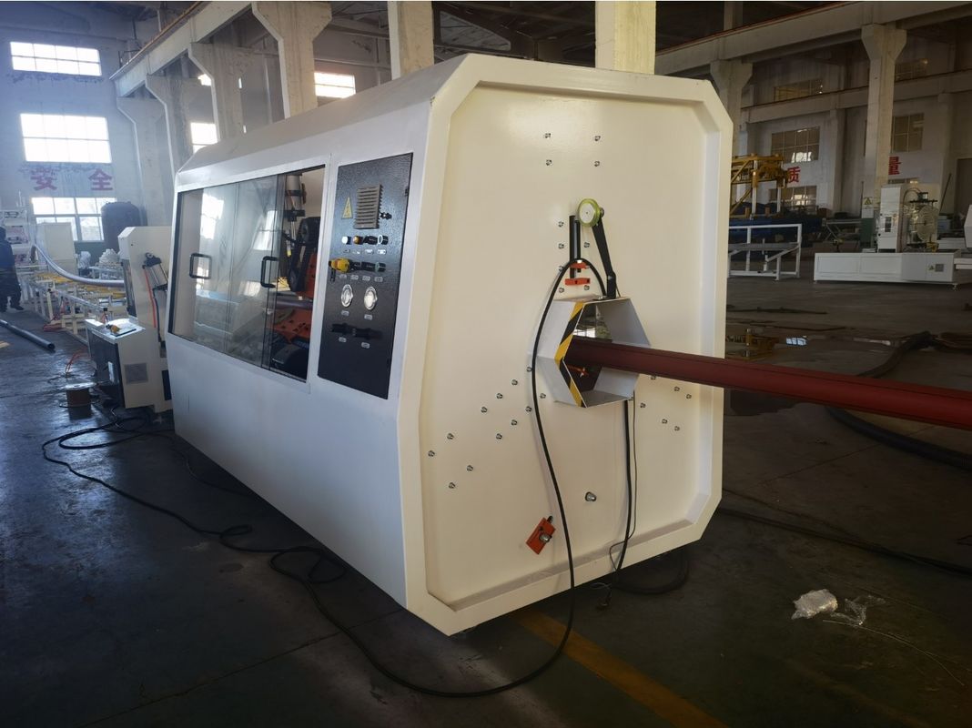 WEGモーター付きHDPEパイプエクストルーゼーションラインマシン シーメンス バイドモーター PEPP HDPE PVC加工材料の選択