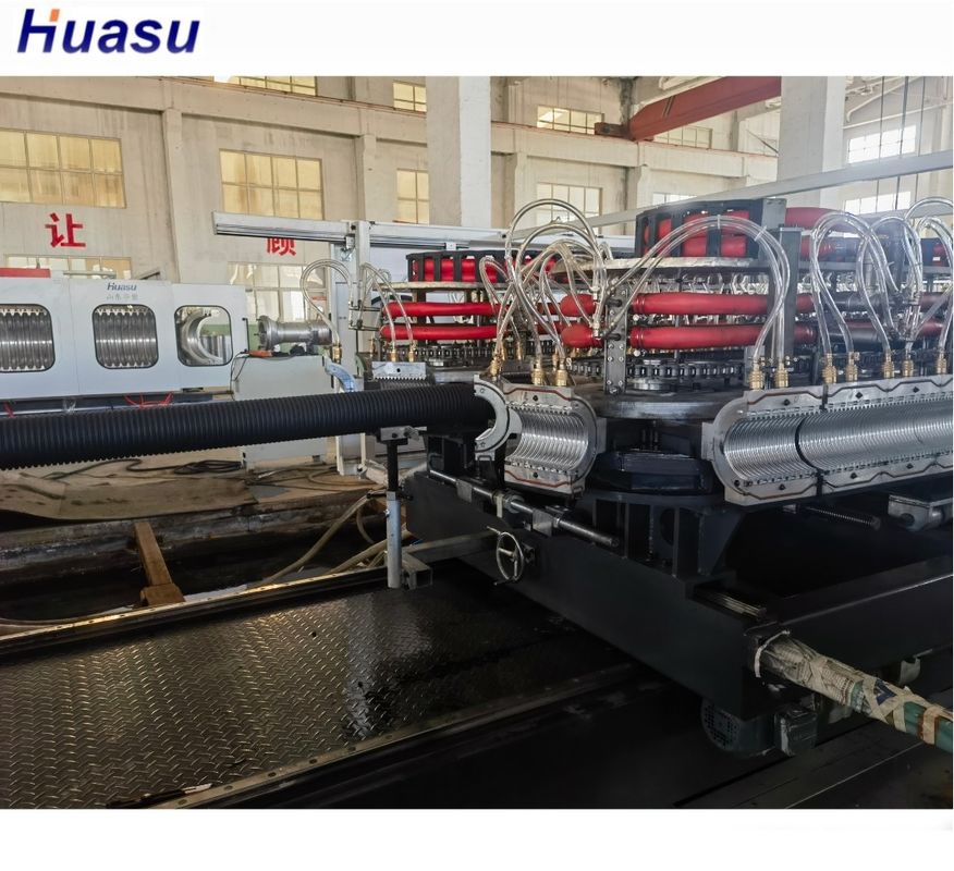 PE PP PVC 双壁波紋パイプ エクストルーションライン 水道排水用パイプマシーン エクストルーション