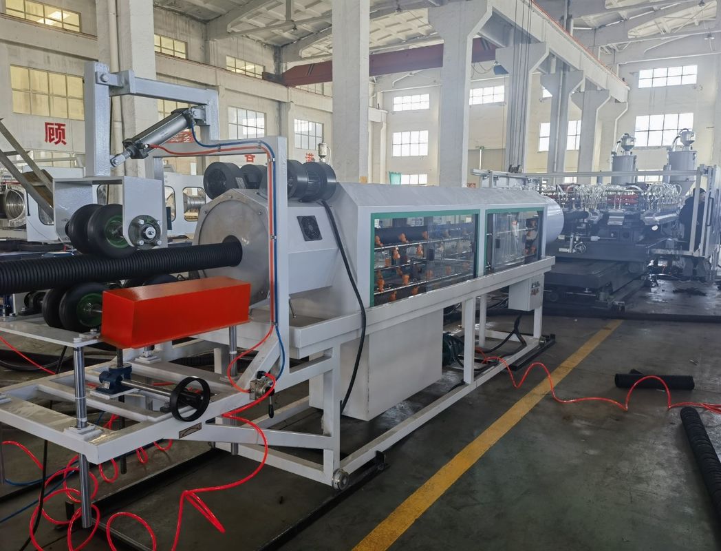PE PP PVC 双壁波紋パイプ エクストルーションライン 水道排水用パイプマシーン エクストルーション