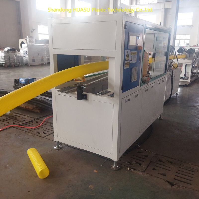 シメンス/ABBの電気部品と高圧水冷却を備えた自動可変総功率プラスチックパイプエクストルージングライン