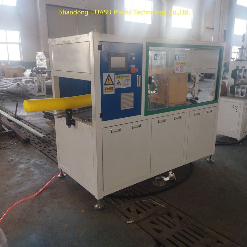 100-1000kW 生産力 調整可能な出力のためのPLC制御と水冷却付きの二重壁波紋管機械