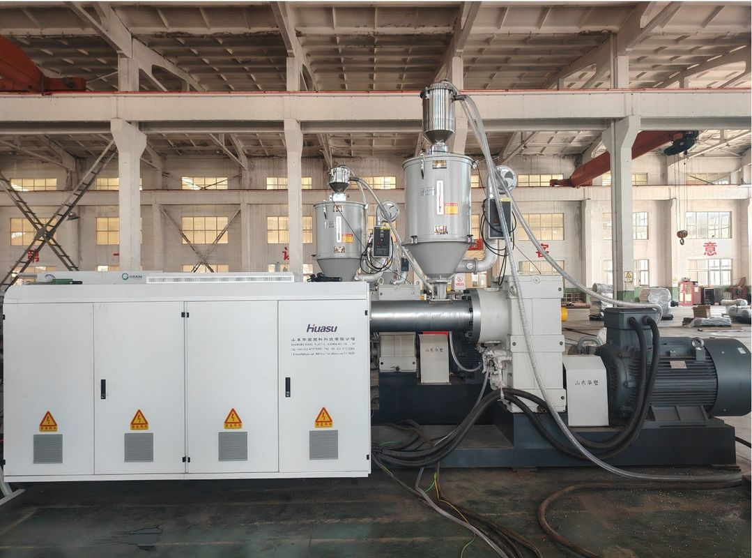 シメンス電気制御システムを持つ自動HDPE Dwcパイプマシン