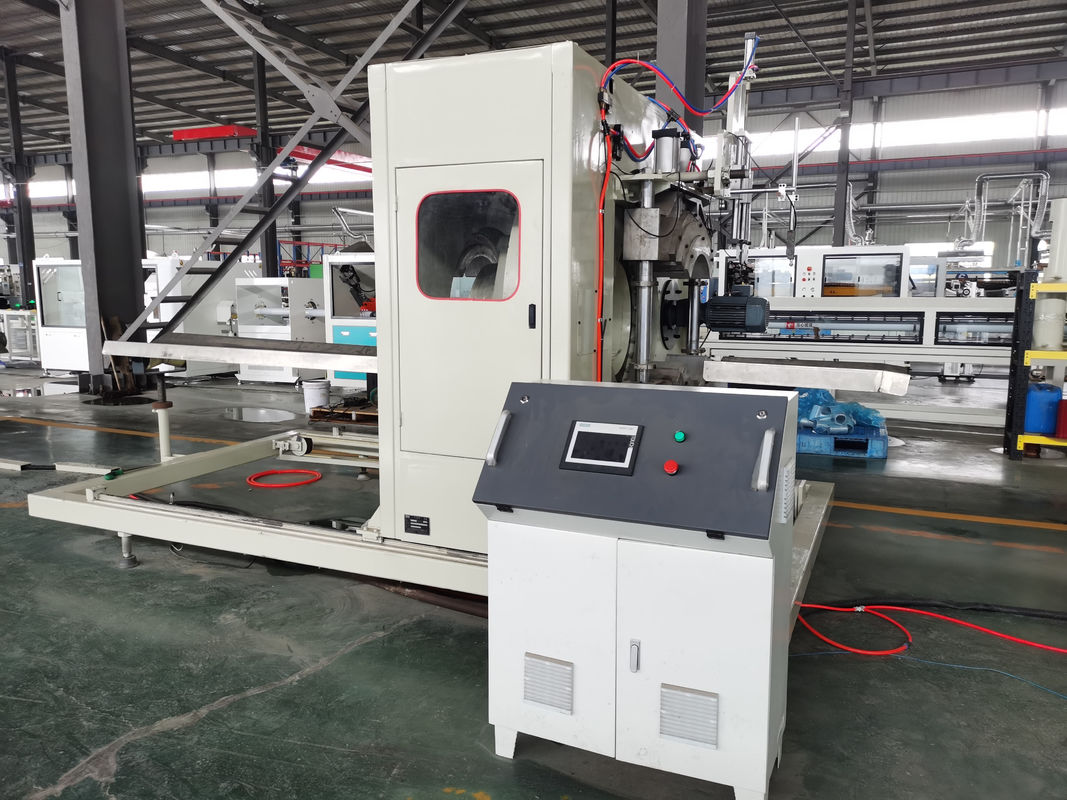 PP / PE / PVC 材料 双面壁 ローグラットパイプ エクストルージングライン 自動