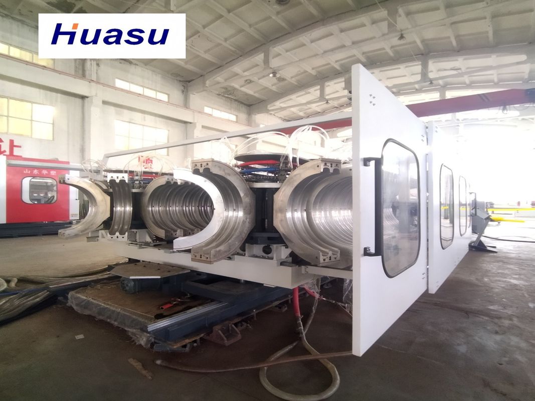 PLC制御システムとタッチスクリーンを備えたDWCパイプ押出ライン、カスタマイズ可能な生産に対応