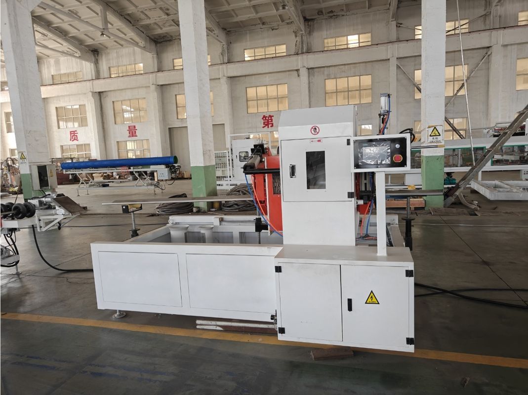 アルミニウム合金模具材料とシュナイダーコンタクタを備えた,カスタマイズ可能な二重壁のゴロゴロパイプエクストルーゼーションライン