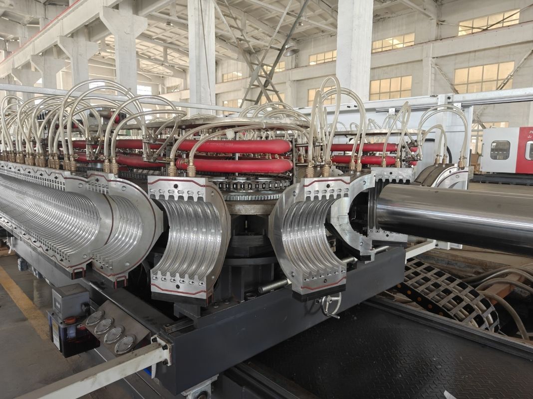 シングル・ダブル・ウォール・ゴラゴラ・パイプ・メイキング・マシン エクストルーション・ライン 20CrMnTiギア