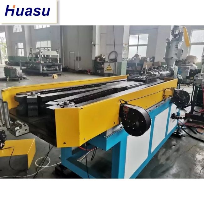 高生産性DWCパイプ押出ライン、32～1600mmの切断直径範囲、シーメンスPLC技術