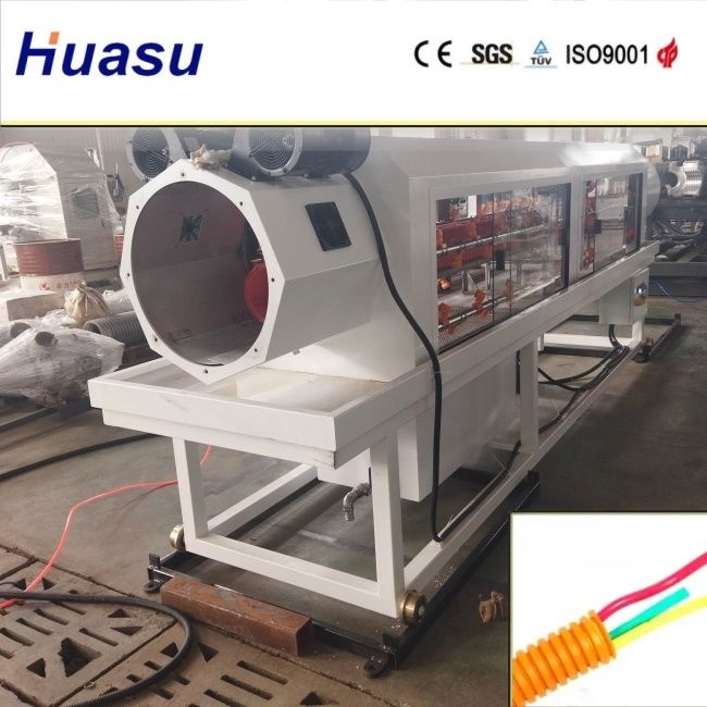 高生産性DWCパイプ押出ライン、32～1600mmの切断直径範囲、シーメンスPLC技術