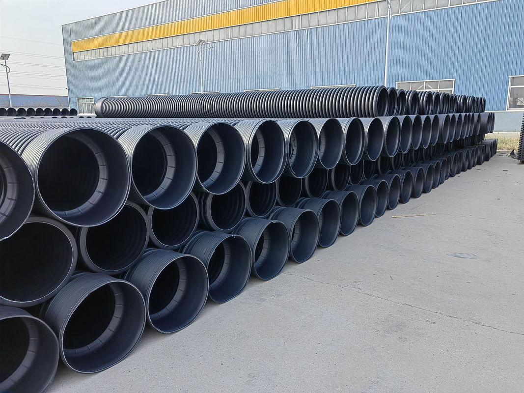 シングルスクリュー押出機付き高速二重壁コルゲートパイプマシン