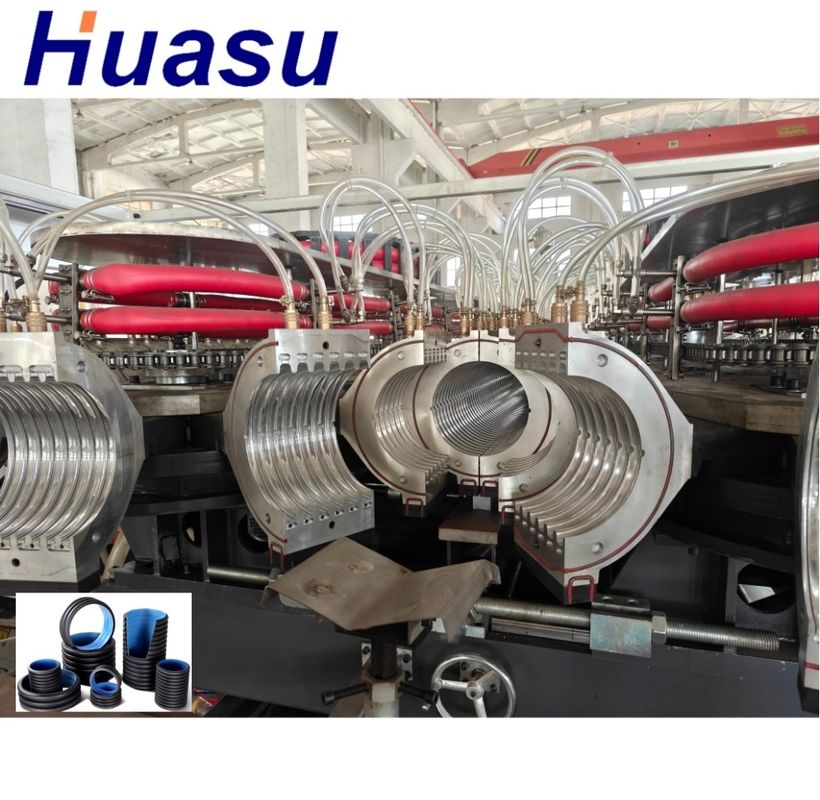 シメンスインバーター 63mm ミニ直径のダブルウォール波紋パイプエクストルーゼーションライン