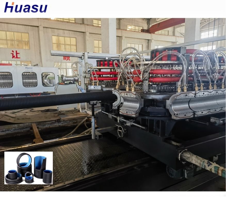 WEG ACモーター 二重壁コルゲート管押出ライン 63mm 最小径