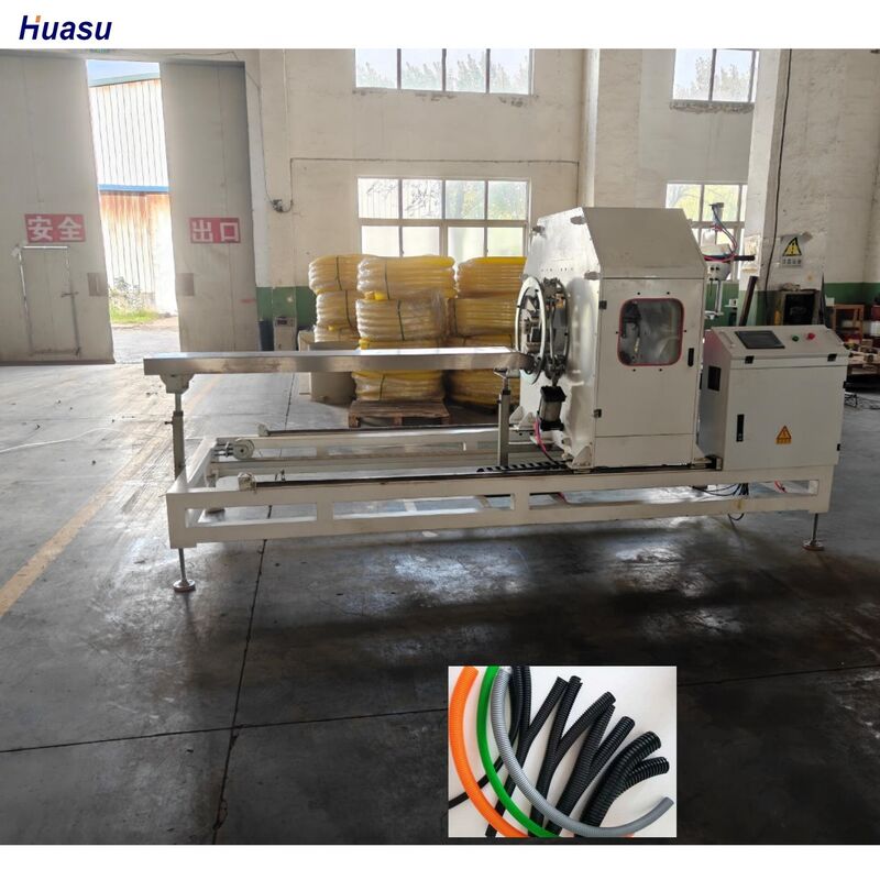 48個金型とシーメンスPLC制御を備えた二重壁コルゲートパイプ押出ライン、高効率生産用