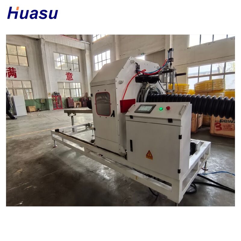 32mm-1600mmケーブル保護波形管押出ライン、PLC制御タッチスクリーンインターフェース、高自動化