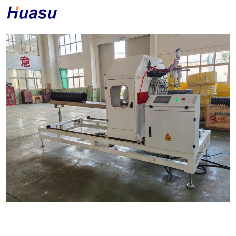 高生産性自動化コンピューター制御HDPEパイプ押出ライン（Siemens PLC制御、コルゲートパイプ製造用）