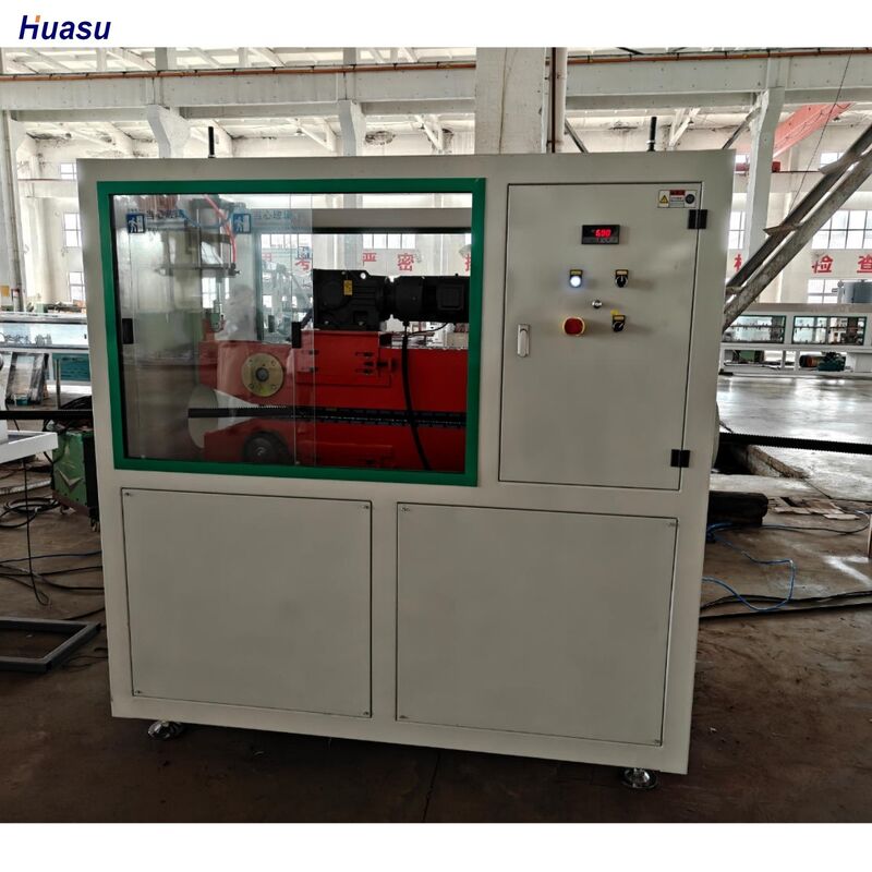 PLC制御,37kWのモーターパワー,一貫したパイプ生産のためのシングルスクリュー設計