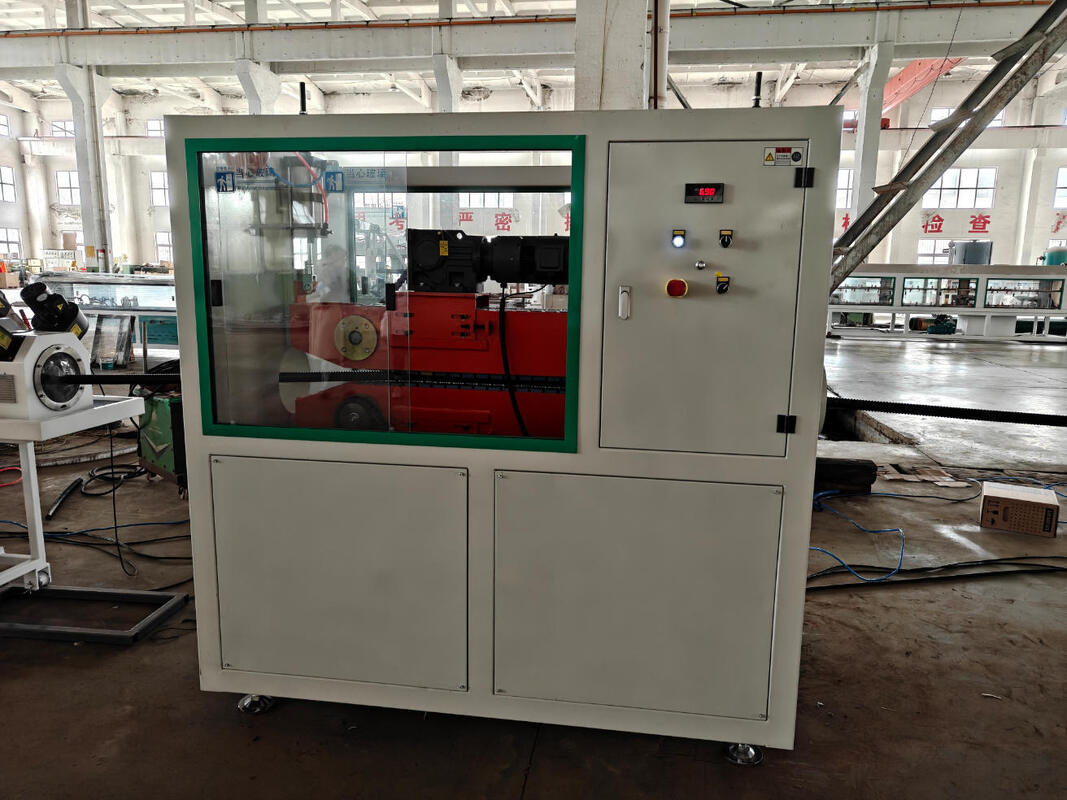 PLC制御 単壁波紋パイプエクストルーゼーションライン 0.4~0.7mmのバレルナイトライディング深さとシュナイダー/シエメンズ電気部品