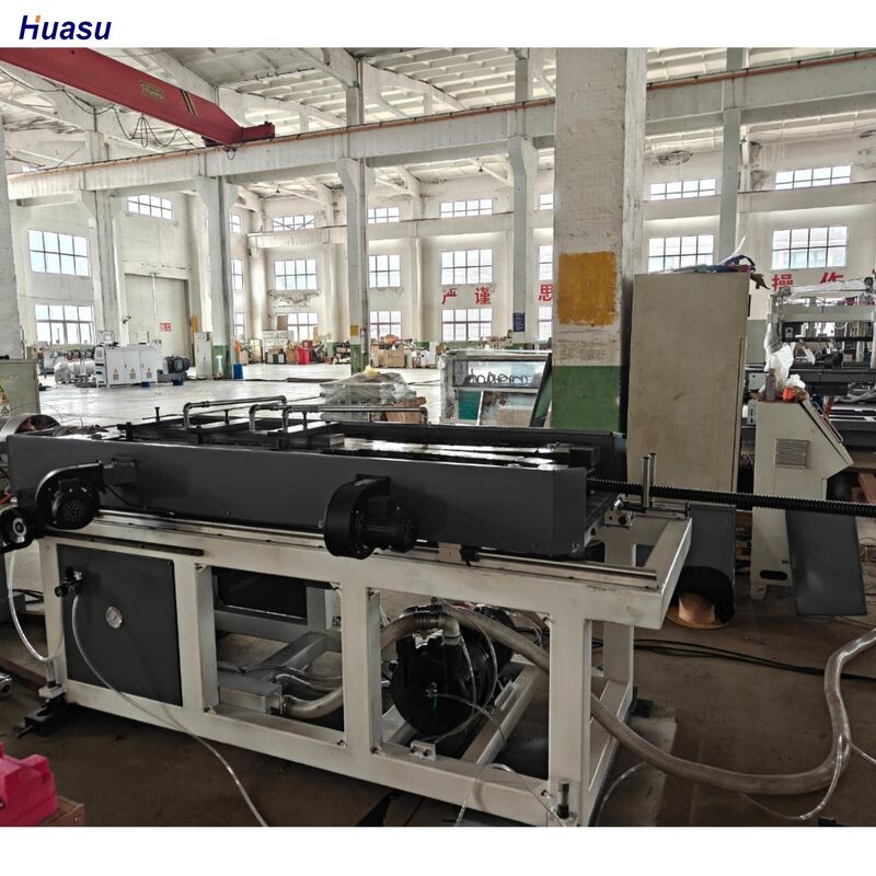 シュナイダーシーメンス電気部品を備えた鋼製単層波形管押出ライン、1年間の保証、バレル窒化深さ0.4～0.7mm