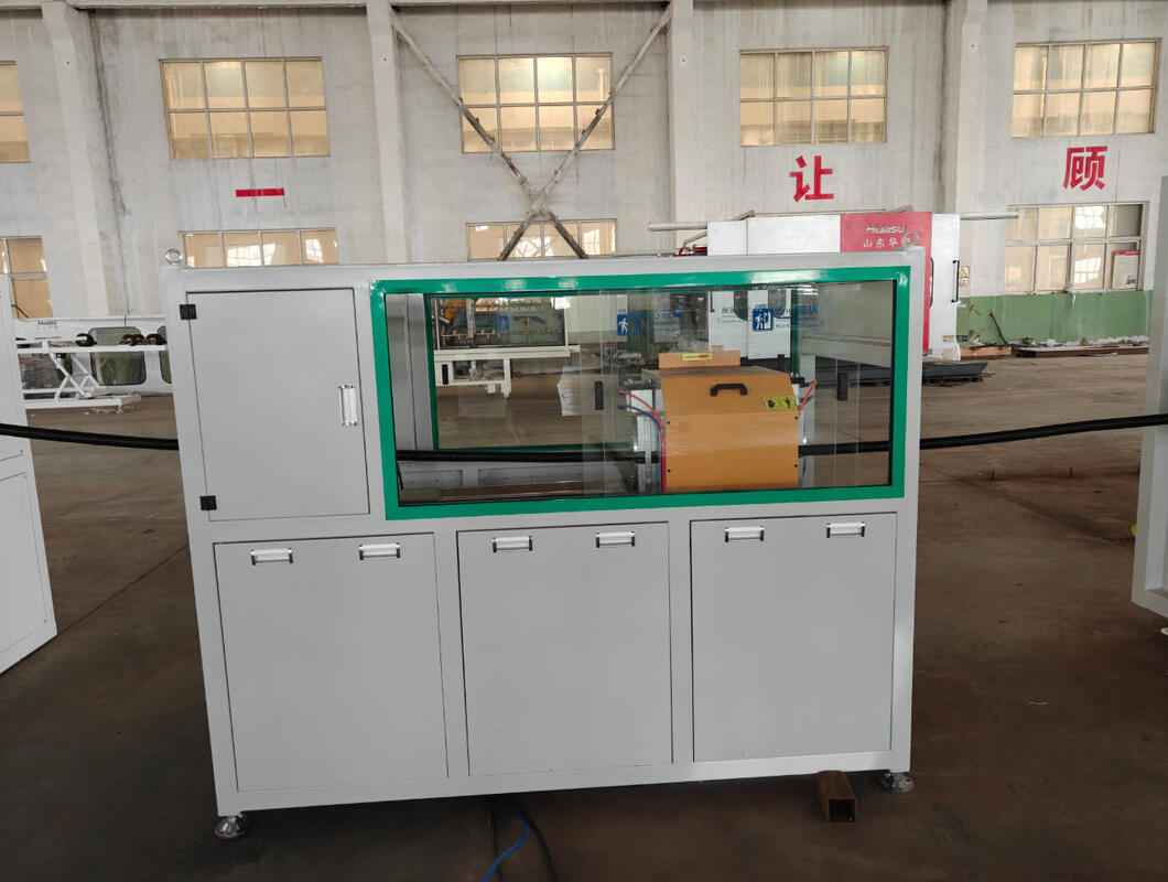 全自動単層コルゲート管押出ライン、最大管径110mm、40-80kg/hの生産能力