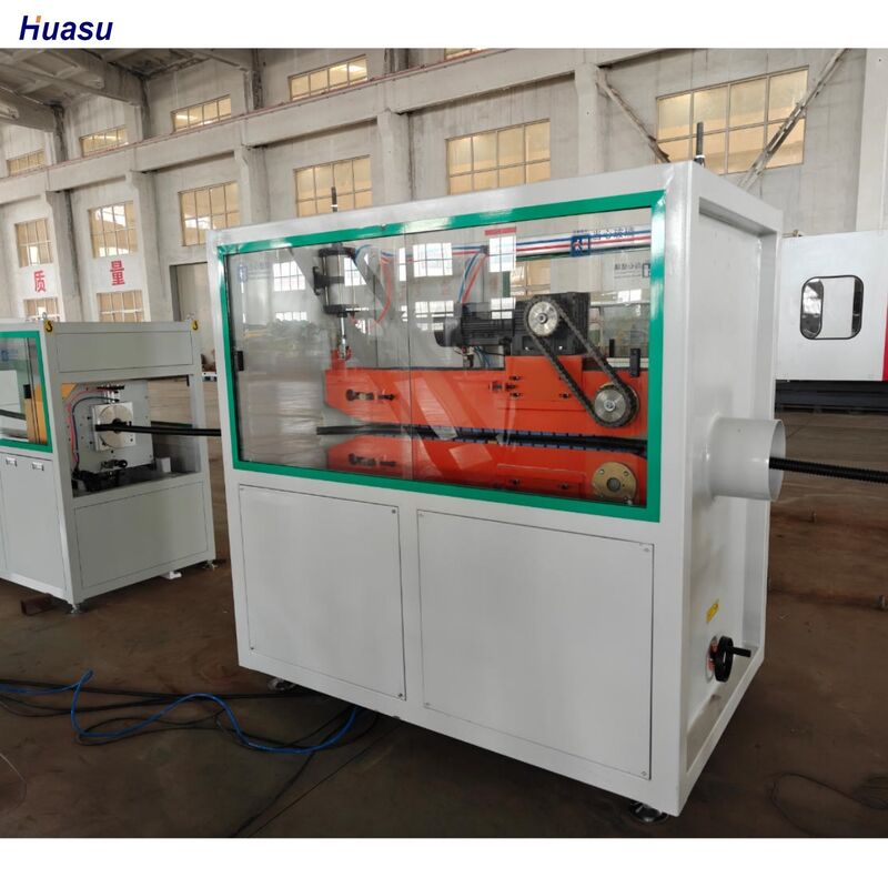 全自動単層コルゲート管押出ライン、最大管径110mm、40-80kg/hの生産能力