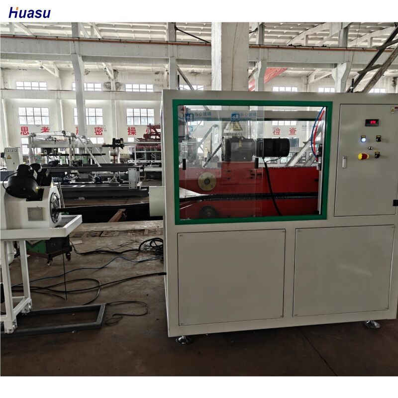 水冷単層波形管押出ライン（400-1000能力、自動成形）