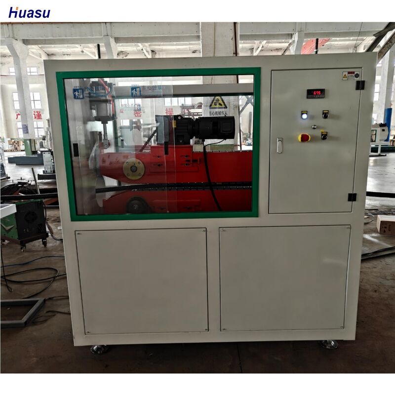 自動波形シングルウォールコルゲートパイプ押出ライン（38CrMoAlAバレル材質、16mm～1600mmパイプ径範囲）