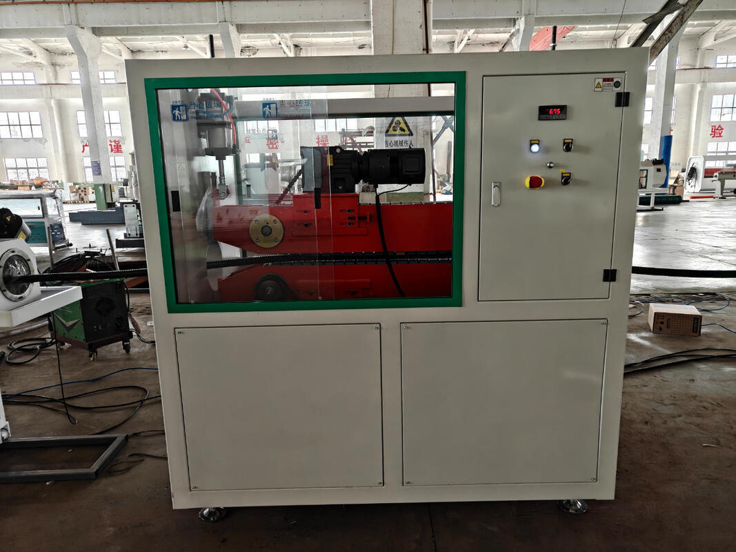 シーメンス周波数コントローラーと高耐久性の20CrMnTiギア素材を備えた二重壁コルゲートパイプ押出ライン