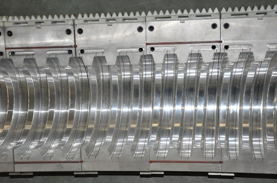 HDPE/ポリ塩化ビニールは/PEの単一の壁機械類を作る管の放出ライン カーボン管を波形を付けました