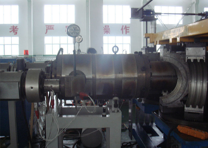 HDPE PP DWCの倍の壁はSiemens HMIシステムが付いている管の機械類を波形を付けた