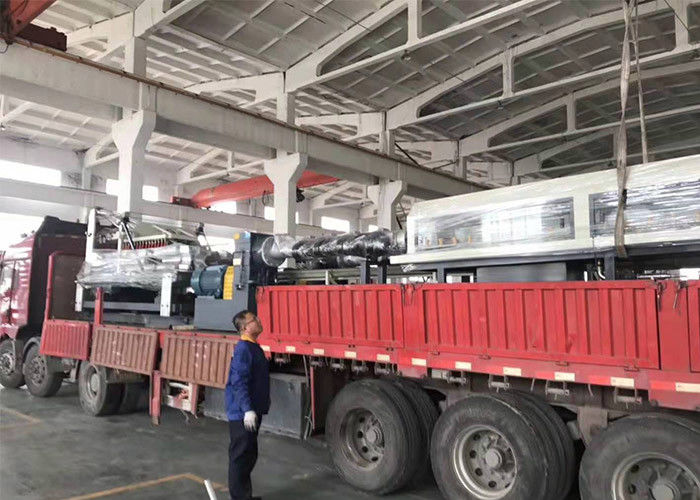 100-300 MmのHDPEの倍の壁は管機械放出ライン管機械を波形を付けた