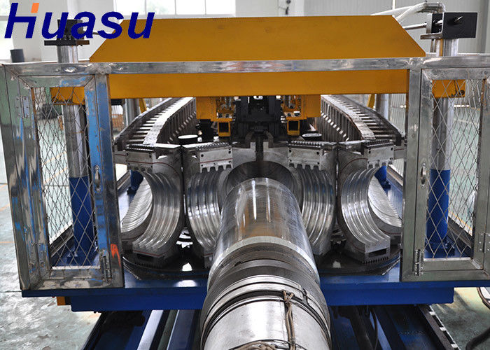 単一の壁の二重壁は機械PE PPポリ塩化ビニール シリーズを作る管を波形を付けた