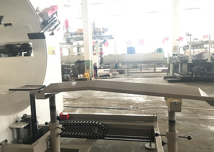 2台の押出機の二重壁は機械Dwcの管の放出機械を作る管を波形を付けた