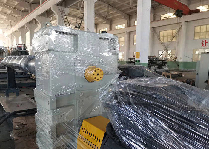 PE/PP/PVCの単一の二重壁のラインBellingのが付いている波形の管の放出ライン