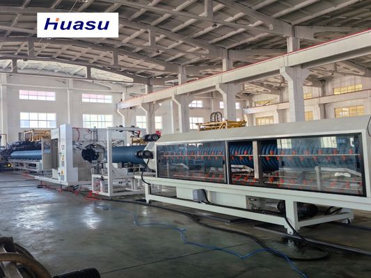 Customizable PVC Corrugated Pipe Manufacturing Line with 60-2000kg/h Capacity and 32-1600mm Pipe Diameter for Online Belling