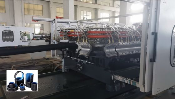 HDPE Double Wall Corrugated Pipe Extrusion Line 32-1600mm