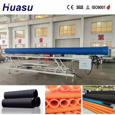 High Productivity PVC Pipe Extrusion Line with 60-2000kg/h Capacity and 32-1600mm Pipe Size for Raw Material Feeding In Screw Extruder
