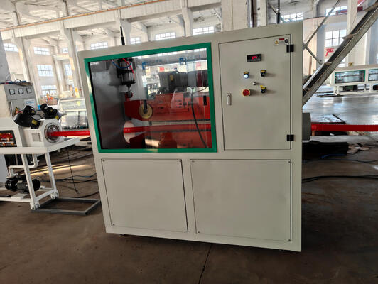 Water Cooling Single Wall Corrugated Pipe Extrusion Line with L/D Ratio 33/38/40 and 38CrMoAlA Barrel Material