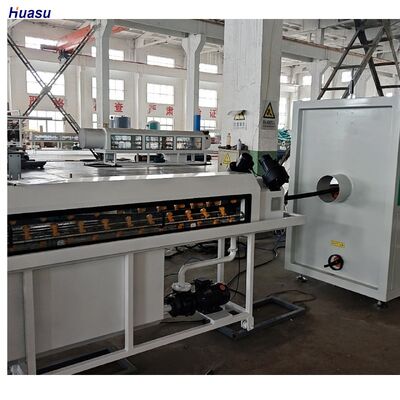 Water Cooling Single Wall Corrugated Pipe Extrusion Line with L/D Ratio 33/38/40 and 38CrMoAlA Barrel Material