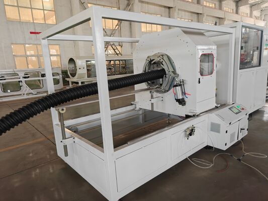High Quality Single Wall Corrugated Pipe Extrusion Line Providing Pipe Machine Extrusion Process
